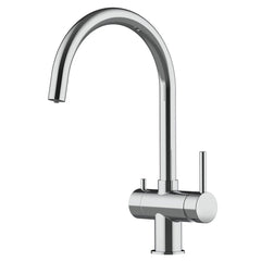 Alvito 3-Way Primo Faucet with Spray – Brushed Stainless Steel