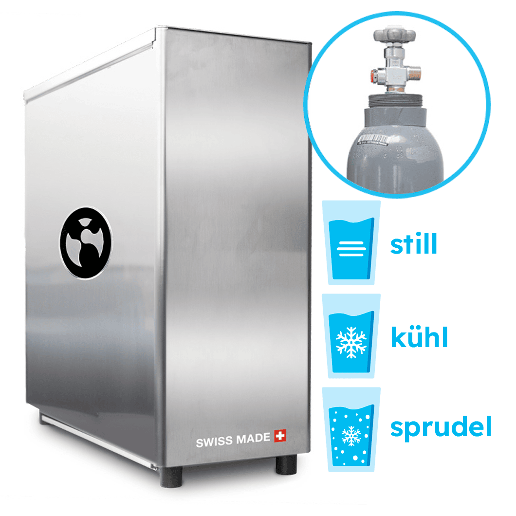 EVObusiness - kaltes Wasser mit Sprudel - Mein-Wasserfilter.com