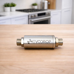 Evocharge Wasserwirbler von Evodrop auf Küchentresen