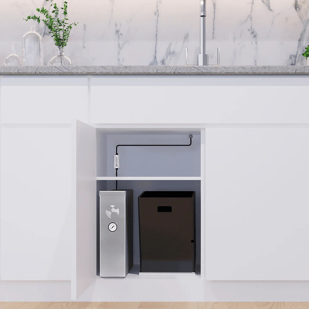 Der EvoFilter von Evodrop ist die perfekte Osmoseanlage Untertisch - in jeder Küche!