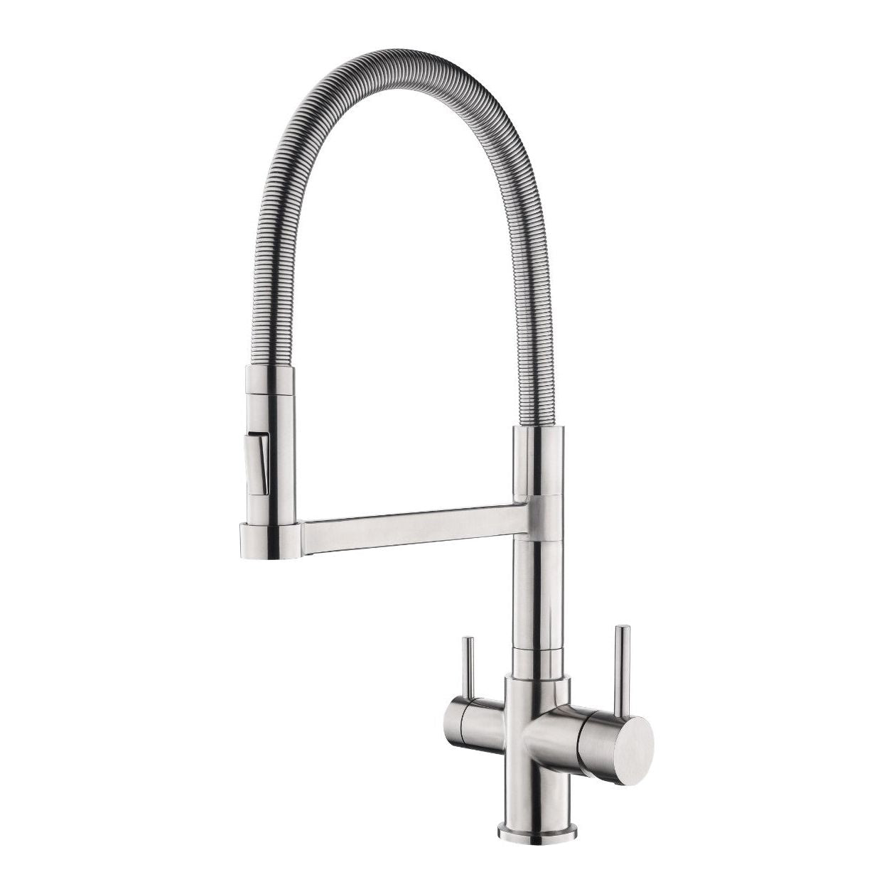 Vierwegehahn, Misterwater, Odin, Edelstahl massiv