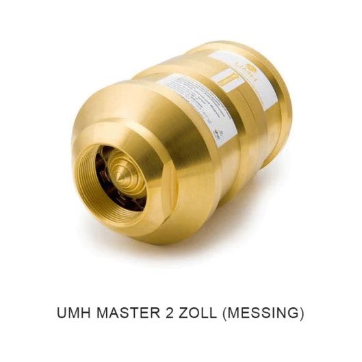 UMH Master, Wasserfilter, Messing, 2 Zoll