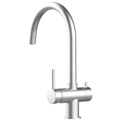 Dreiwegehahn, VizioTechnik, Niederdruckamatur, Edelstahl