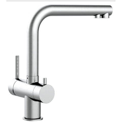 Dreiwegehahn, VizioTechnik, Niederdruckamatur, Edelstahl