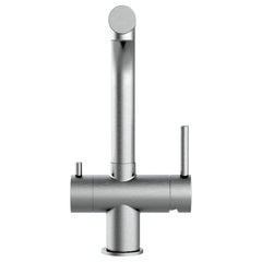 Dreiwegehahn, VizioTechnik, Niederdruckamatur, Edelstahl