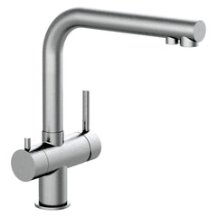 Dreiwegehahn, VizioTechnik, Niederdruckamatur, Edelstahl