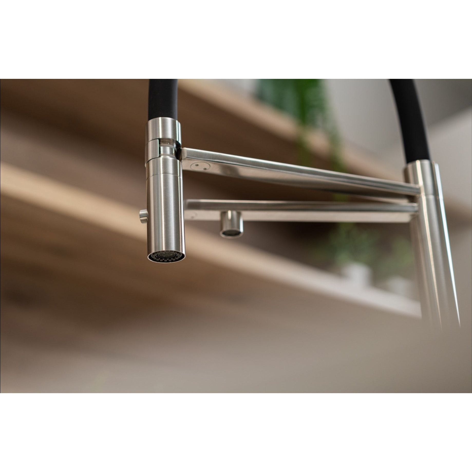 Dreiwegehahn, VizioTechnik, Niederdruckamatur, Edelstahl