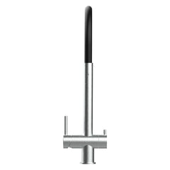 Dreiwegehahn, VizioTechnik, Niederdruckamatur, Edelstahl