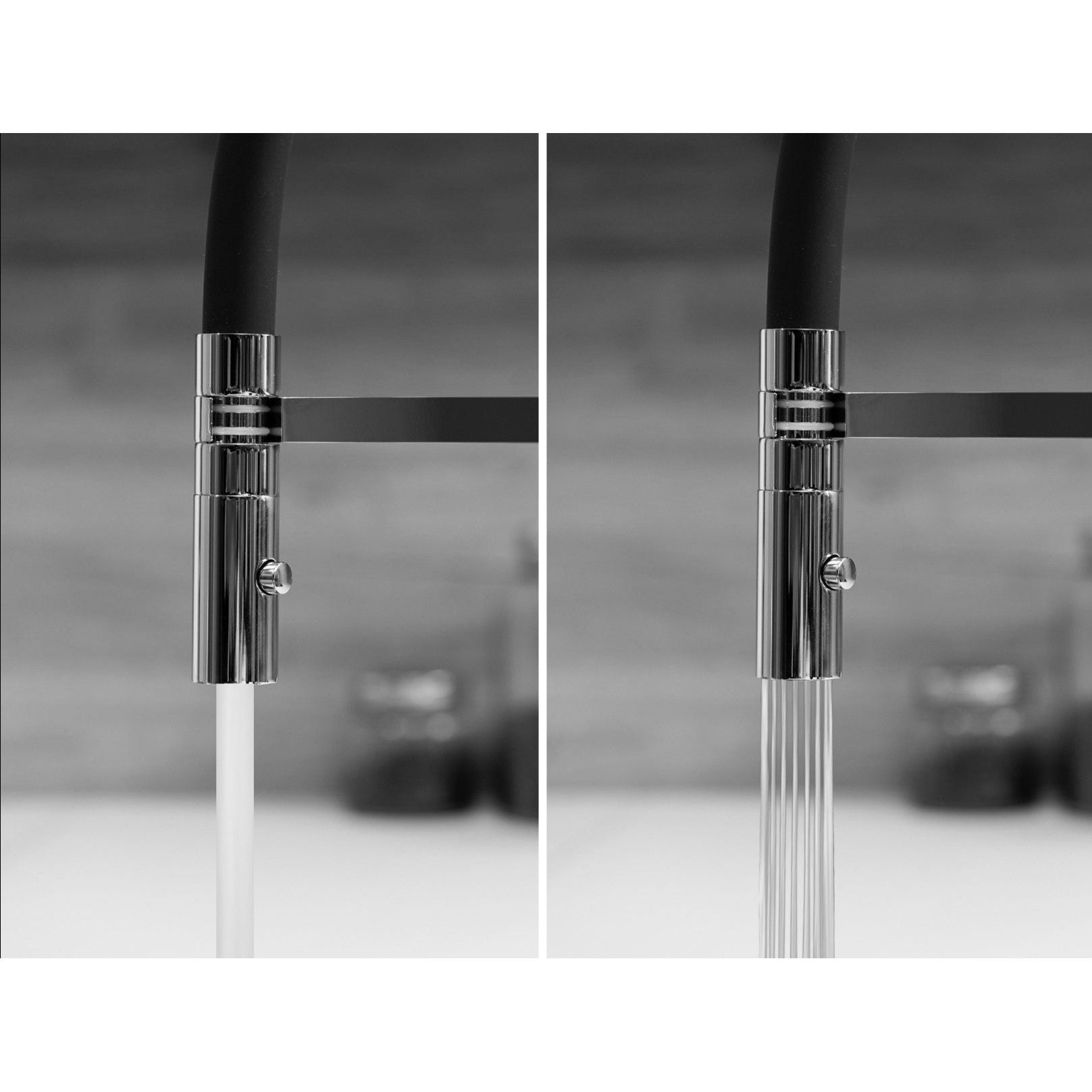 Dreiwegehahn, VizioTechnik, Niederdruckamatur, Edelstahl