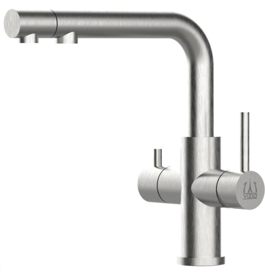 Dreiwegehahn, VizioTechnik, Edelstahl