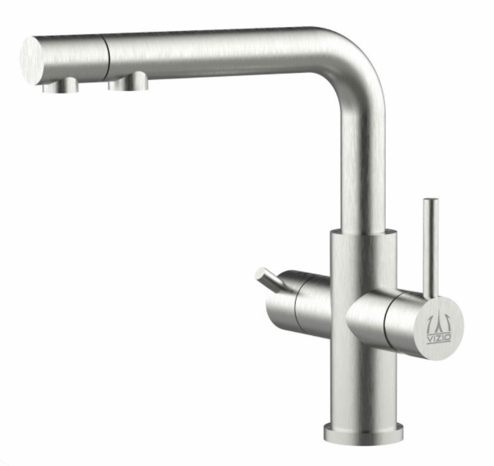 Dreiwegehahn, VizioTechnik, Edelstahl