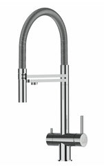 Dreiwegehahn, VizioTechnik, Edelstahl