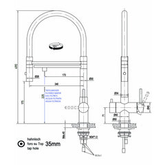 3-Wege-hahn Küchenarmatur - Mein-Wasserfilter.com