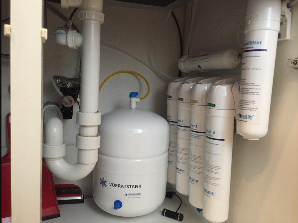 Wasserfiltersystem Futura mit HPG für Wasserstoffwasser - Mein-Wasserfilter.com