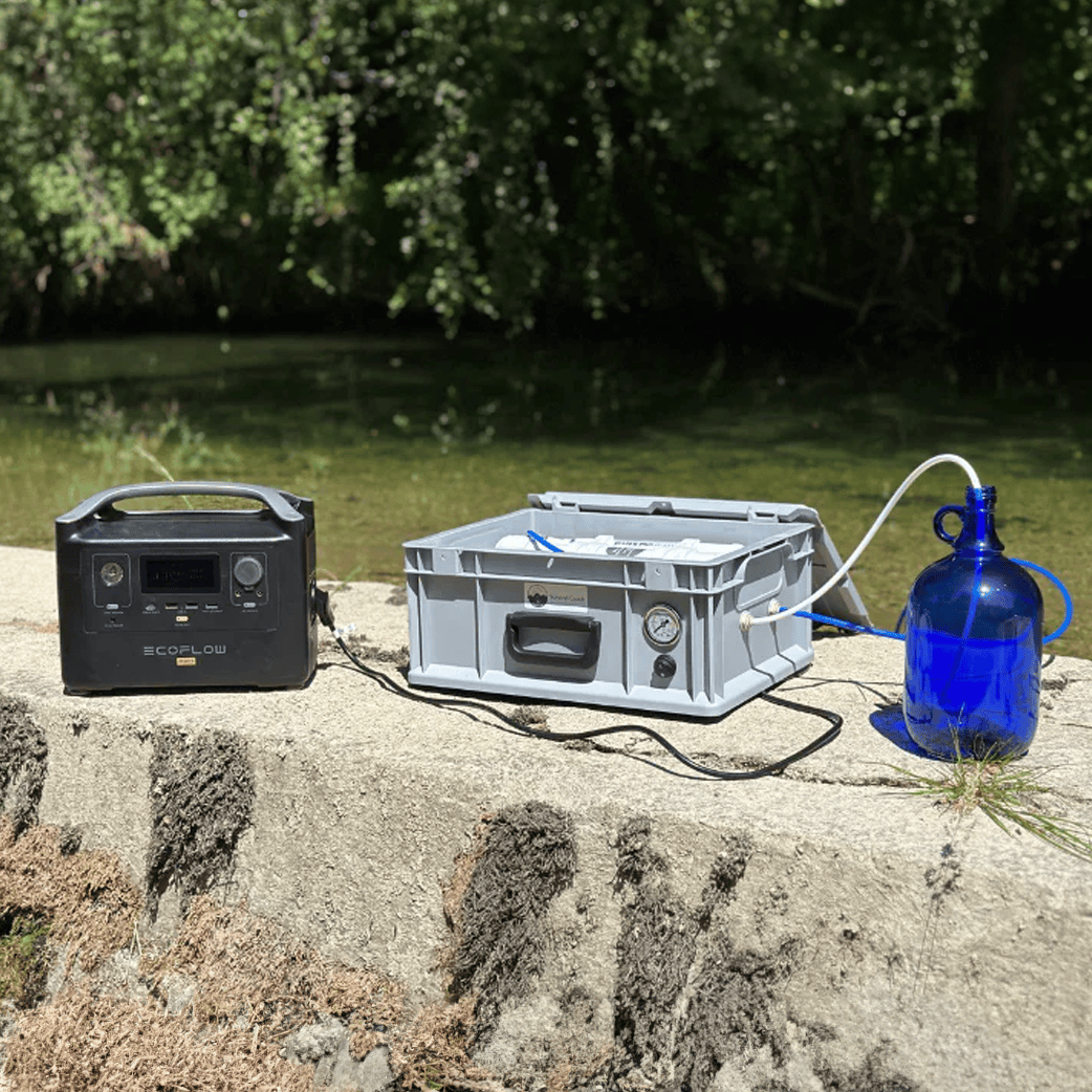 Pumpenkoffer Teileset für die Survival-Coach Wasseranlage - Mein-Wasserfilter.com