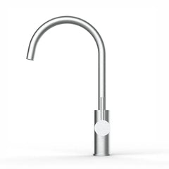Viziotechnik 5-Wege-Wasserhahn – U-Auslauf – Edelstahl gebürstet – VZFX511380