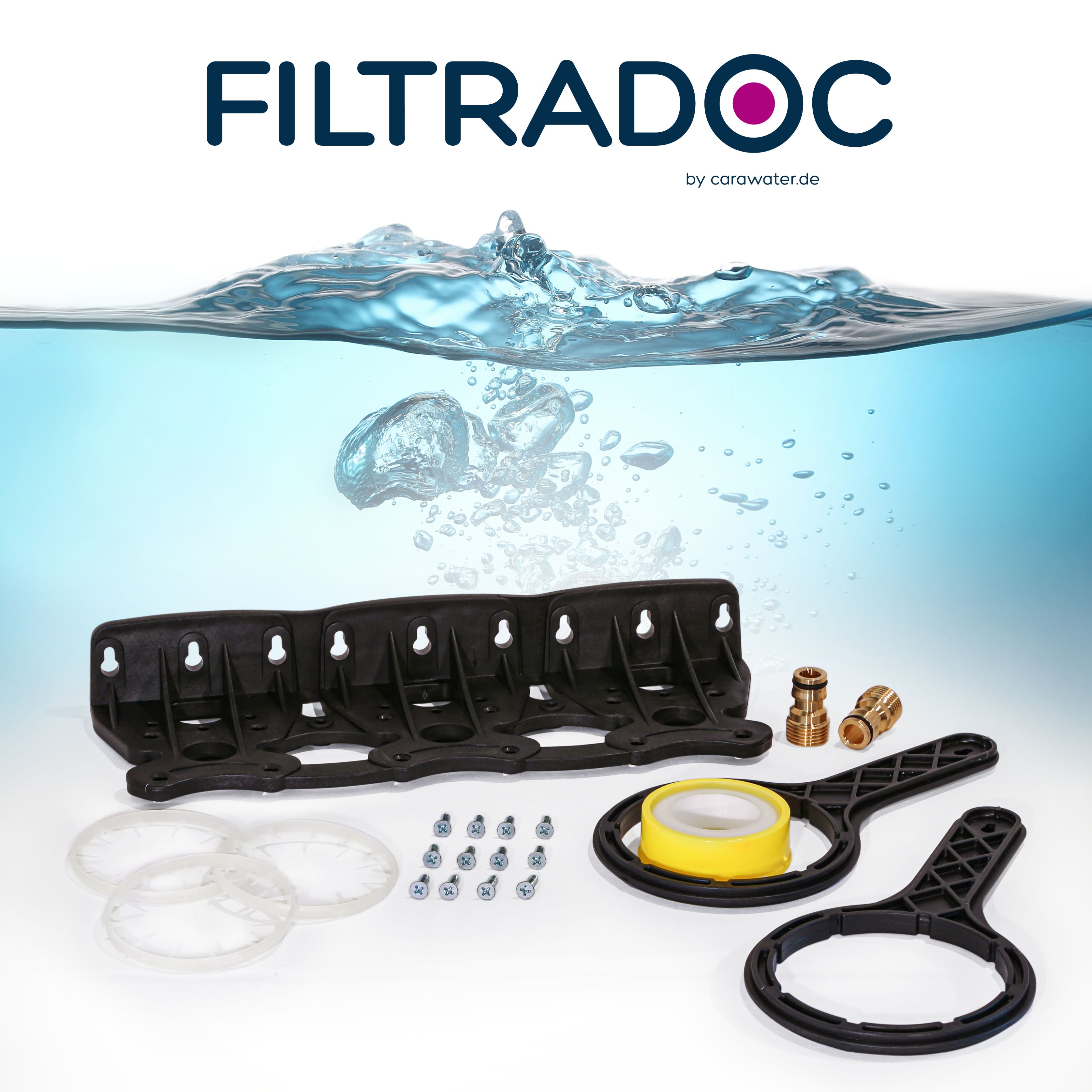 Filtradoc – Pre Speed Trio V2 – Sediment, Aktivkohle und Ultrafiltration - Mein-Wasserfilter.com
