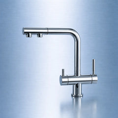 Aphrodite 3-Wege-Hahn verchromt