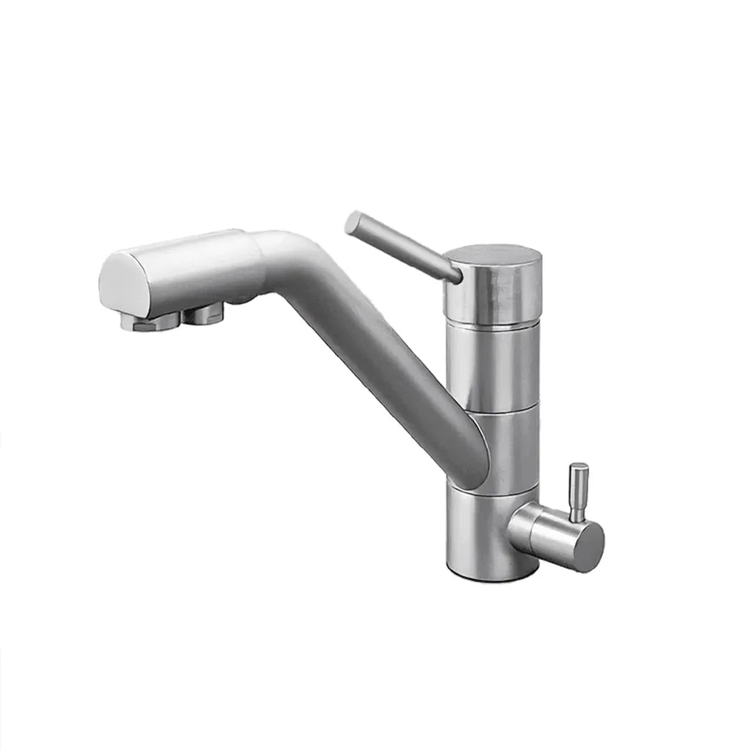 Der Evodrop EW 312 3-Wege-Wasserhahn für Osmoseanlagen und Wasserfilter: Als Freisteller