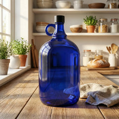 Blauglasflasche – 2 Liter