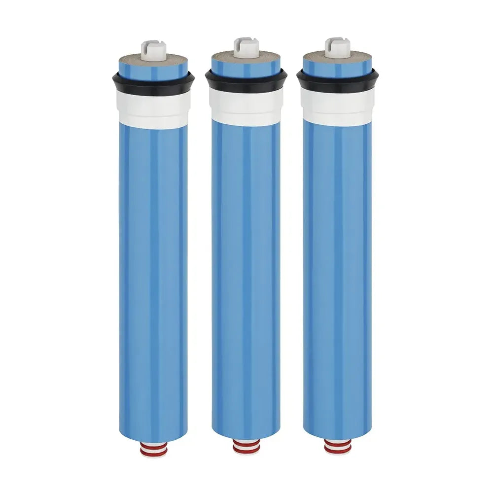 Membranset mit 3 180 GPD Membranen für die Wasserfilteranlage Silver Star von misterwater - als Freisteller