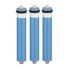 Membranset mit 3 180 GPD Membranen für die Wasserfilteranlage Silver Star von misterwater - als Freisteller