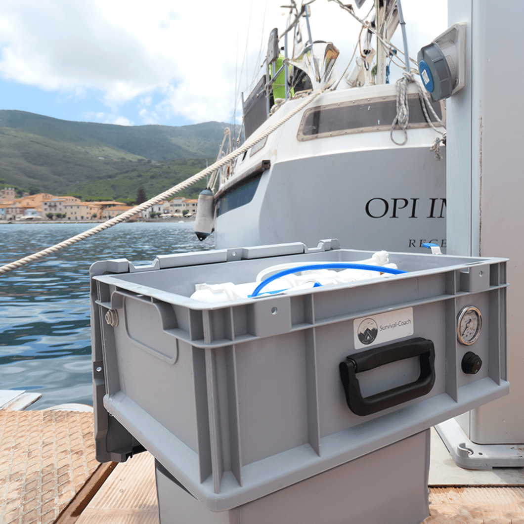 Pumpenkoffer Teileset für die Survival-Coach Wasseranlage - Mein-Wasserfilter.com