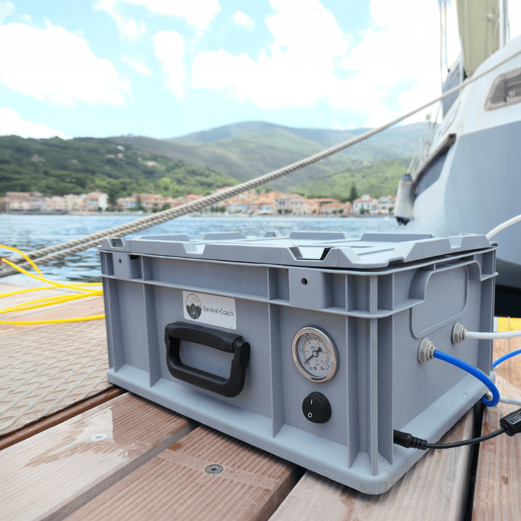 Pumpenkoffer Teileset für die Survival-Coach Wasseranlage - Mein-Wasserfilter.com