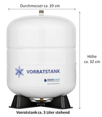 Vorratstank 3l Futura Single