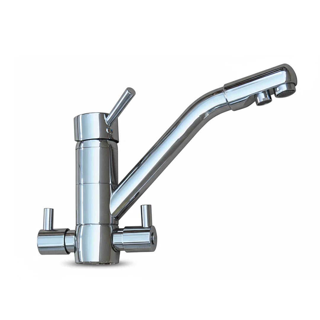 Der 4-Wege-Wasserhahn PRISMA von misterwater - für Osmoseanlagen und Wasserfilter: Als Freisteller