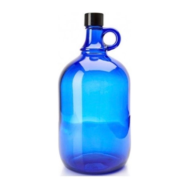 Mein-Wasserfilter, Blauglasflasche, 2 Liter