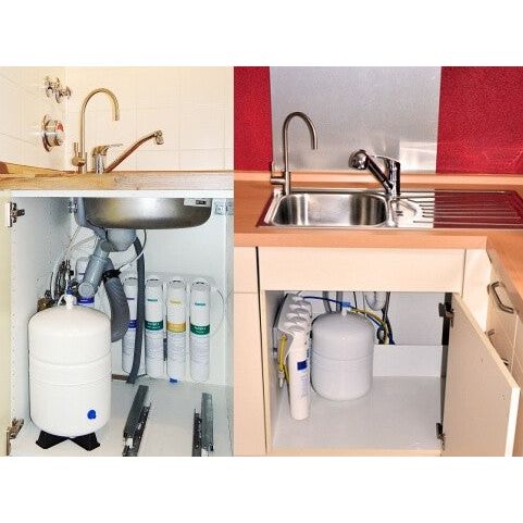 MisterWater, Futura, Wasserfilter, wasserfilter küche, Maße, Beispielbilder