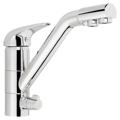 Dreiwegehahn, Misterwater, Cosmo, verchromt