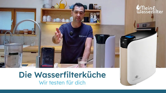Entron Wasserfilter im Test in der Wasserfilterküche
