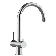 Alvito 3-Way Primo Faucet with Spray – Brushed Stainless Steel