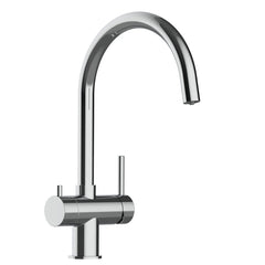 Alvito 3-Way Primo Faucet with Spray – Brushed Stainless Steel