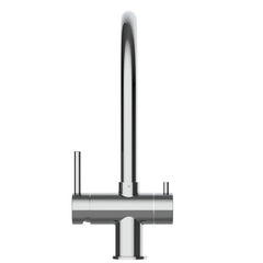 Alvito 3-Way Primo Faucet with Spray – Brushed Stainless Steel