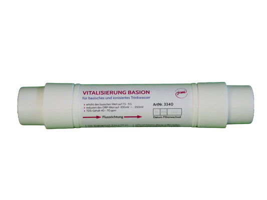 Vitalisierung Basion – Inline-Filter für basisches Trinkwasser