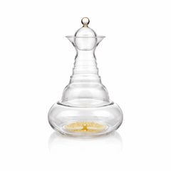 Karaffe Alladin 1,3l Gold - Lebensbaum - mundgeblasen