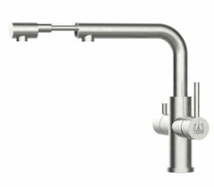 Dreiwegehahn, VizioTechnik, Edelstahl, Ausziehbar