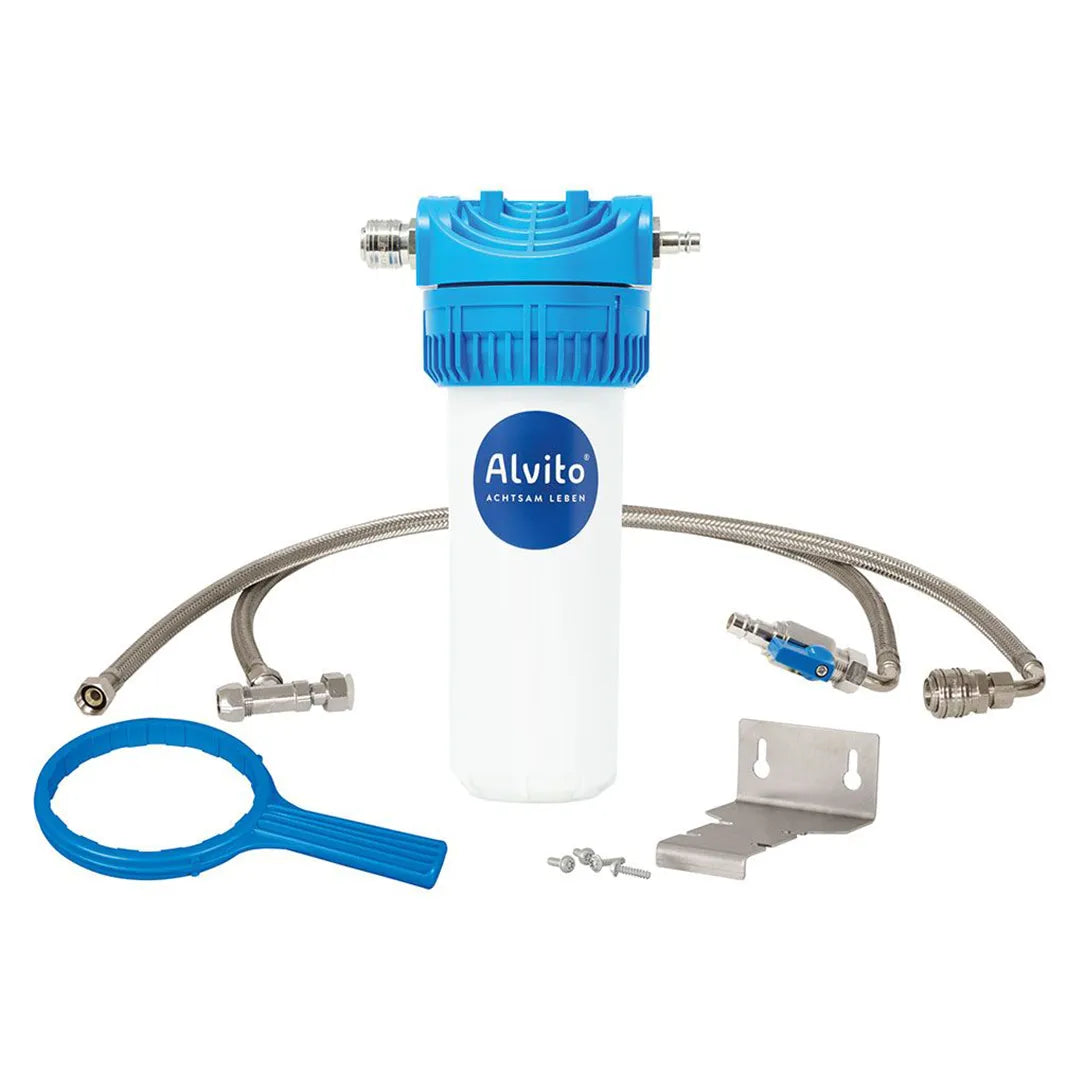 Der Alvito Einbaufilter Basic 2.2 Untertisch Wasserfilter - mit allen Teilen