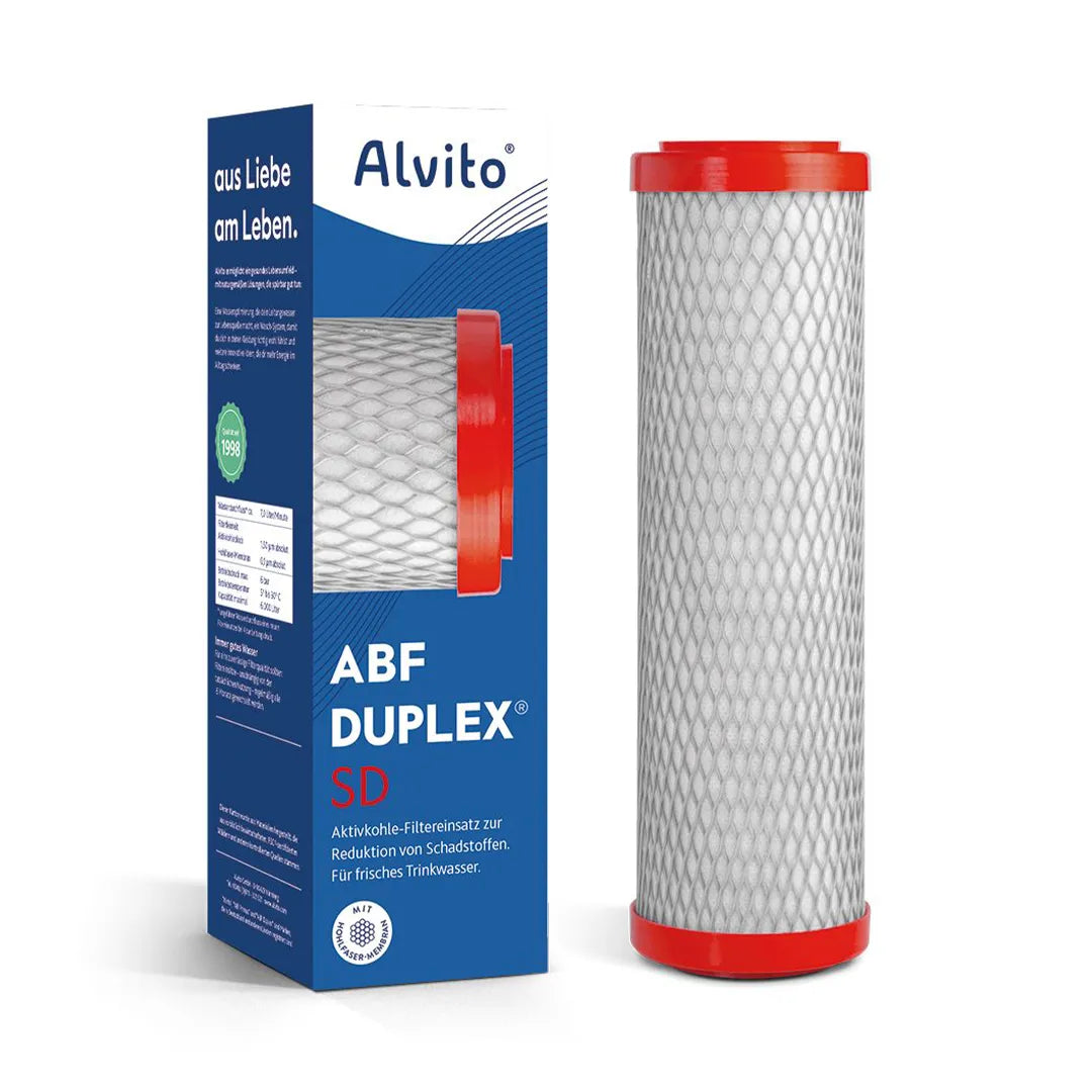 Aktivkohlefilter Alvito Duplex SD Filtereinsatz als Freisteller