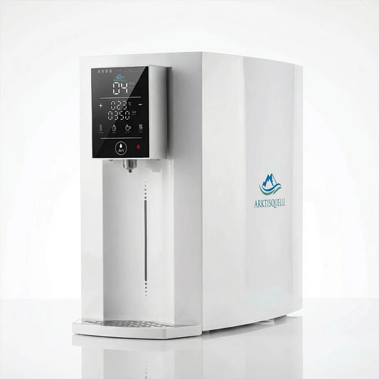 Arktisquelle Wasserfilter Auftisch Osmoseanlage als Freisteller