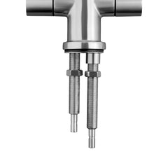 Der Schraubverschluss von Atlantis 2 Wege Wasserhahn aus Edelstahl von misterwater