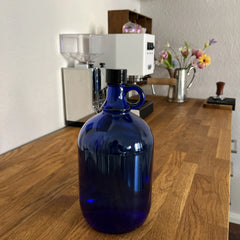Blauglasflasche – 2 Liter