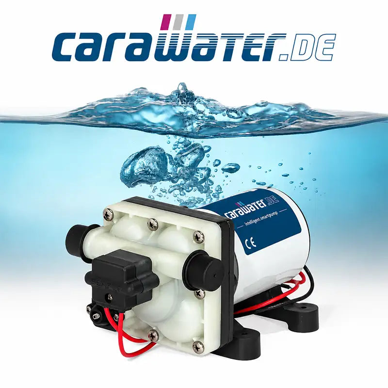 Druckwasserpumpe für Wohnmobile und Boote von Carawater - als Freisteller