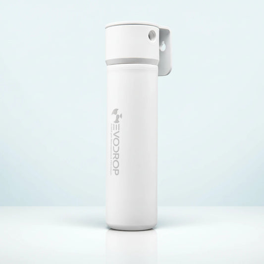 Evodrop Evodrink Quickchange Aktivkohlefilter in Weiß