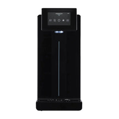 Der Frizz On Wasserfilter von Jomi: Auftisch Osmoseanlage mit Sprudelfunktion - Freisteller von vorne