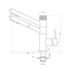 PI® Drei-Wege-Armatur Typ 9180 M Chrom