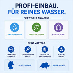 Einbau Wasserfilteranlage